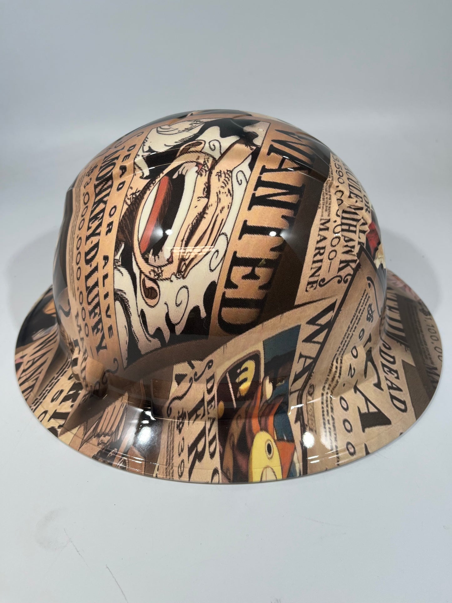 Full Brim Hard Hat Hydro Dipped MONKEY D LUFFY ANIME