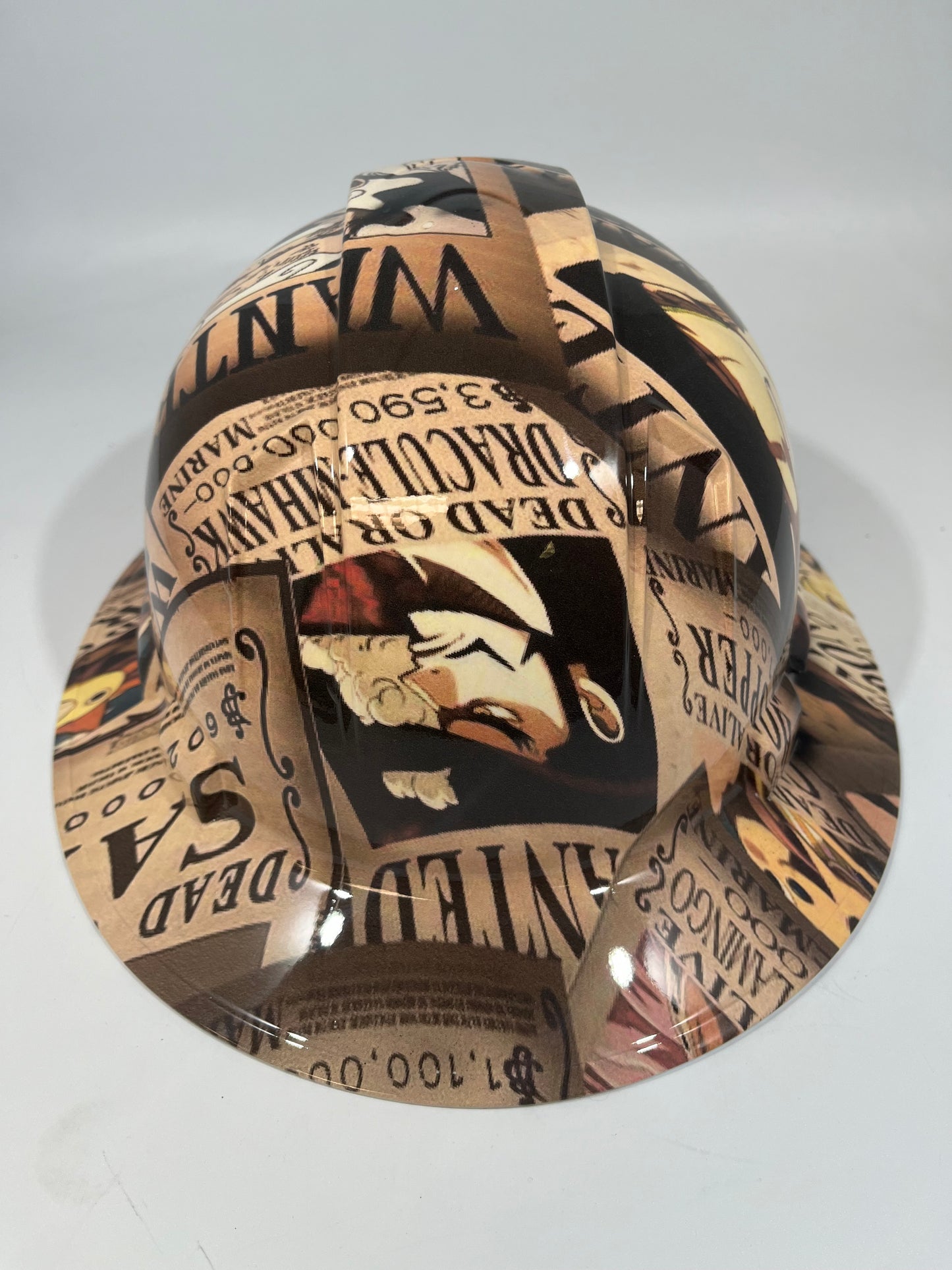 Full Brim Hard Hat Hydro Dipped MONKEY D LUFFY ANIME