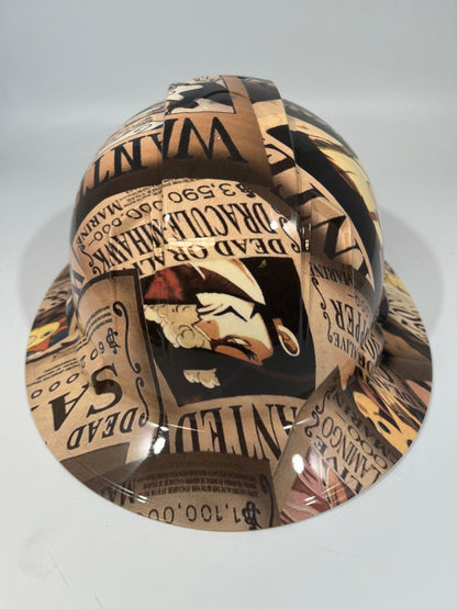Full Brim Hard Hat Hydro Dipped MONKEY D LUFFY ANIME