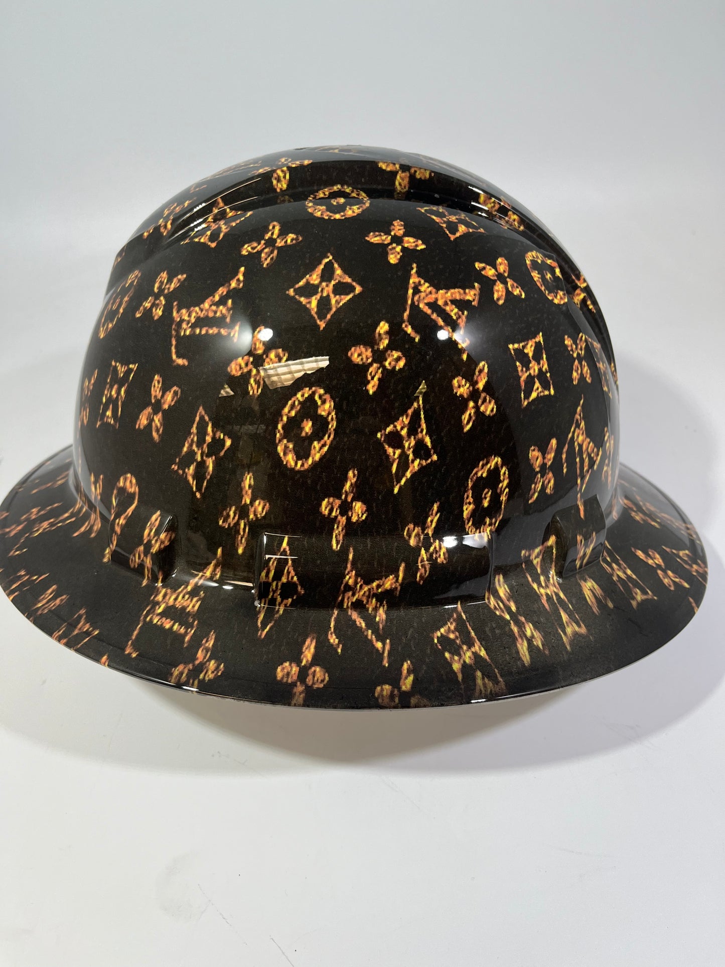 Full Brim Hard Hat Hydro Dipped LOUIS VUITTON