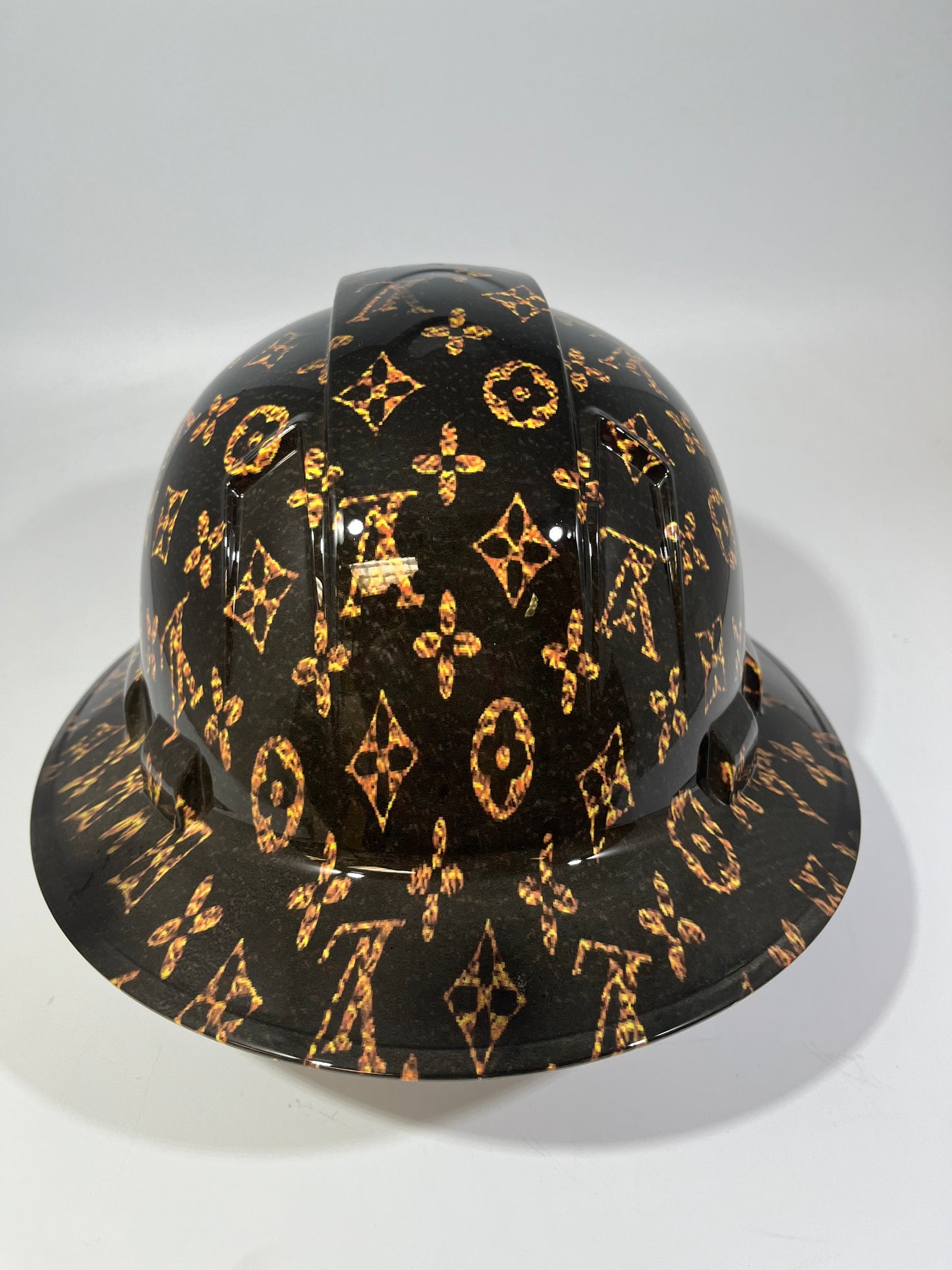 Full Brim Hard Hat Hydro Dipped LOUIS VUITTON