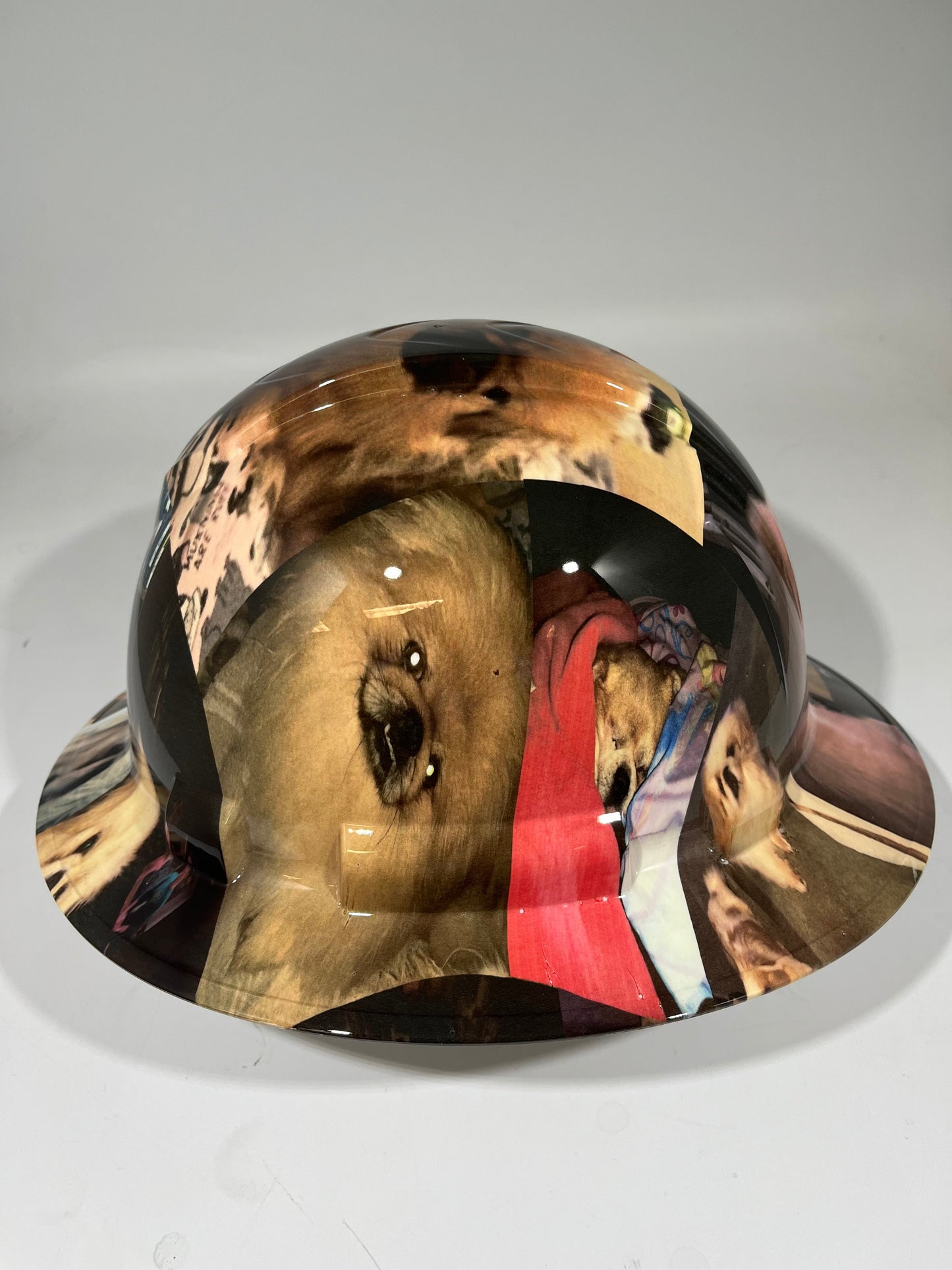 Full Brim Hard Hat Hydro Dipped CUSTOM PHOTOS