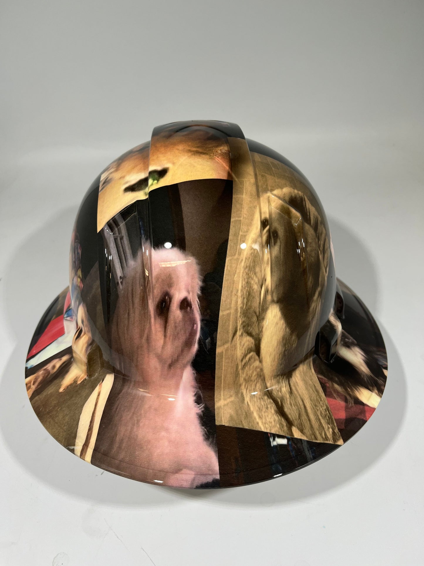 Full Brim Hard Hat Hydro Dipped CUSTOM PHOTOS