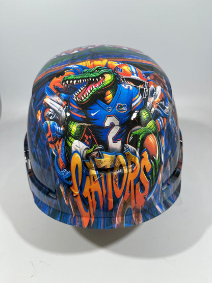 Full brim Hydro dipped patriotic customizable hardhats – The Hard Hat Shop