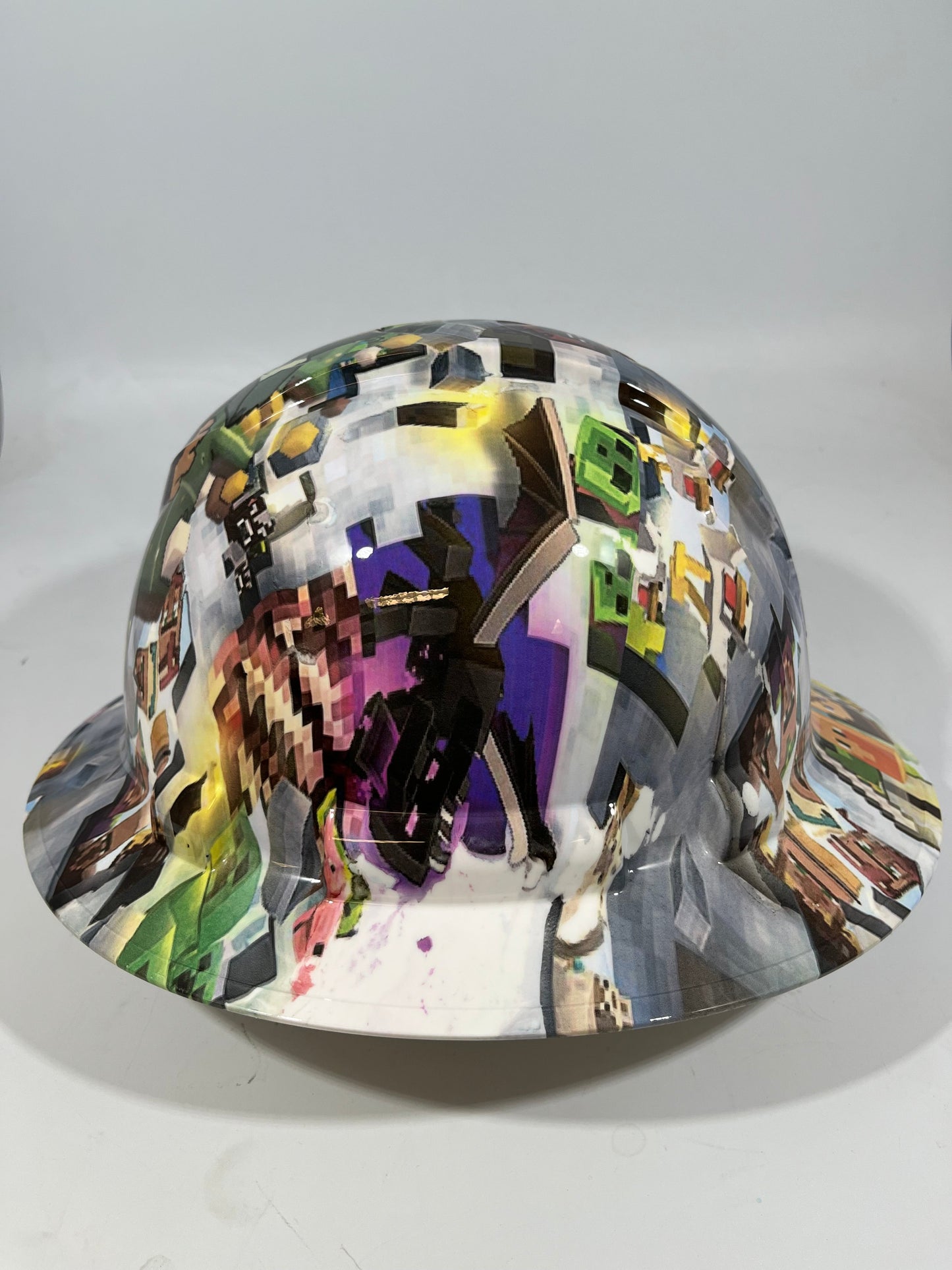 Full Brim Hard Hat Hydro Dipped CHICKEN JOCKEY