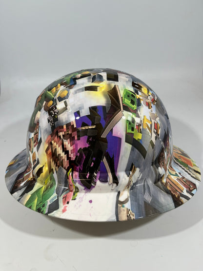 Full Brim Hard Hat Hydro Dipped CHICKEN JOCKEY