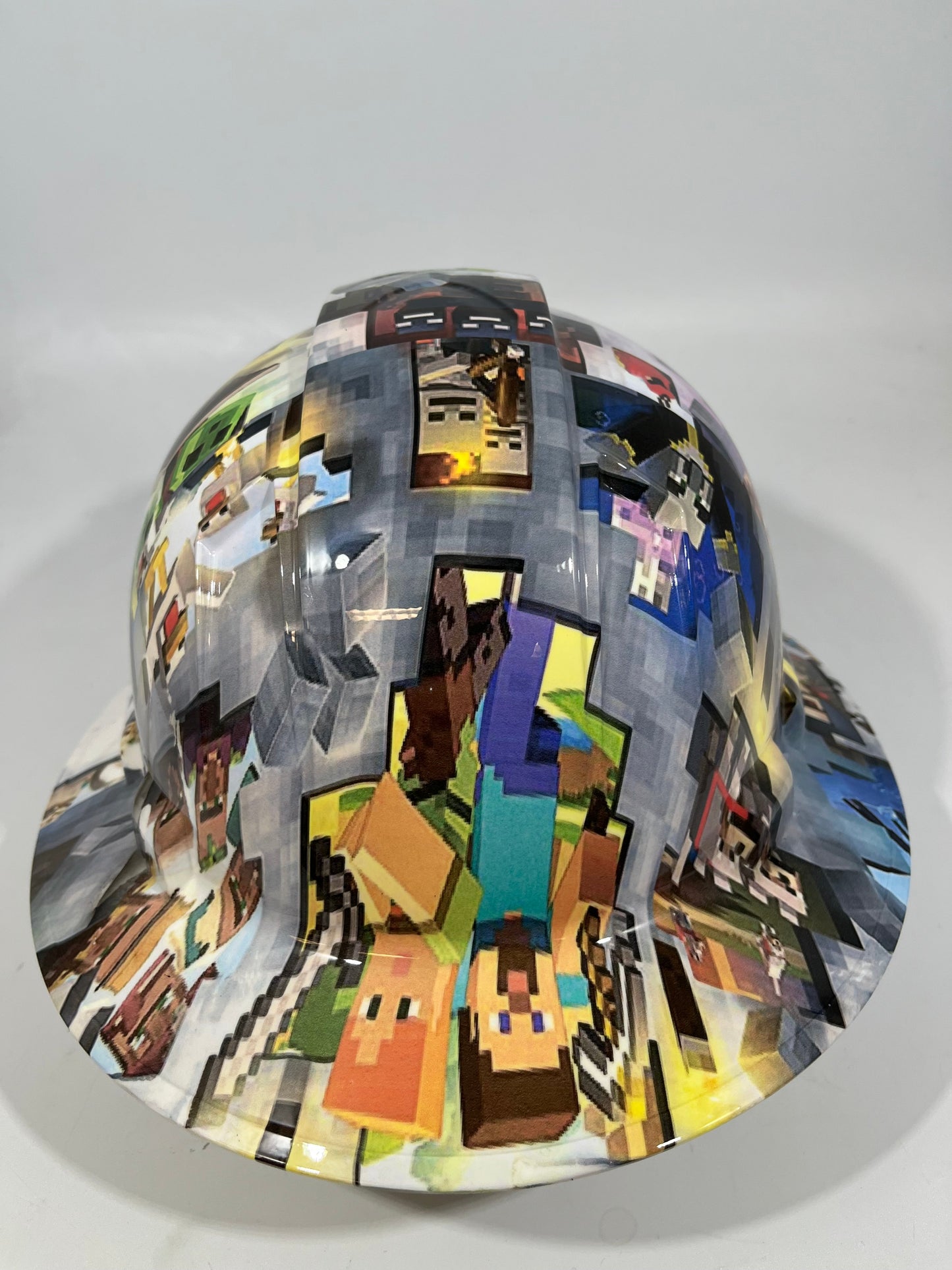 Full Brim Hard Hat Hydro Dipped CHICKEN JOCKEY
