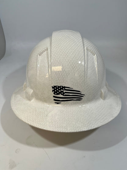 Full Brim Hard Hat Hydro Dipped TRITEC USA