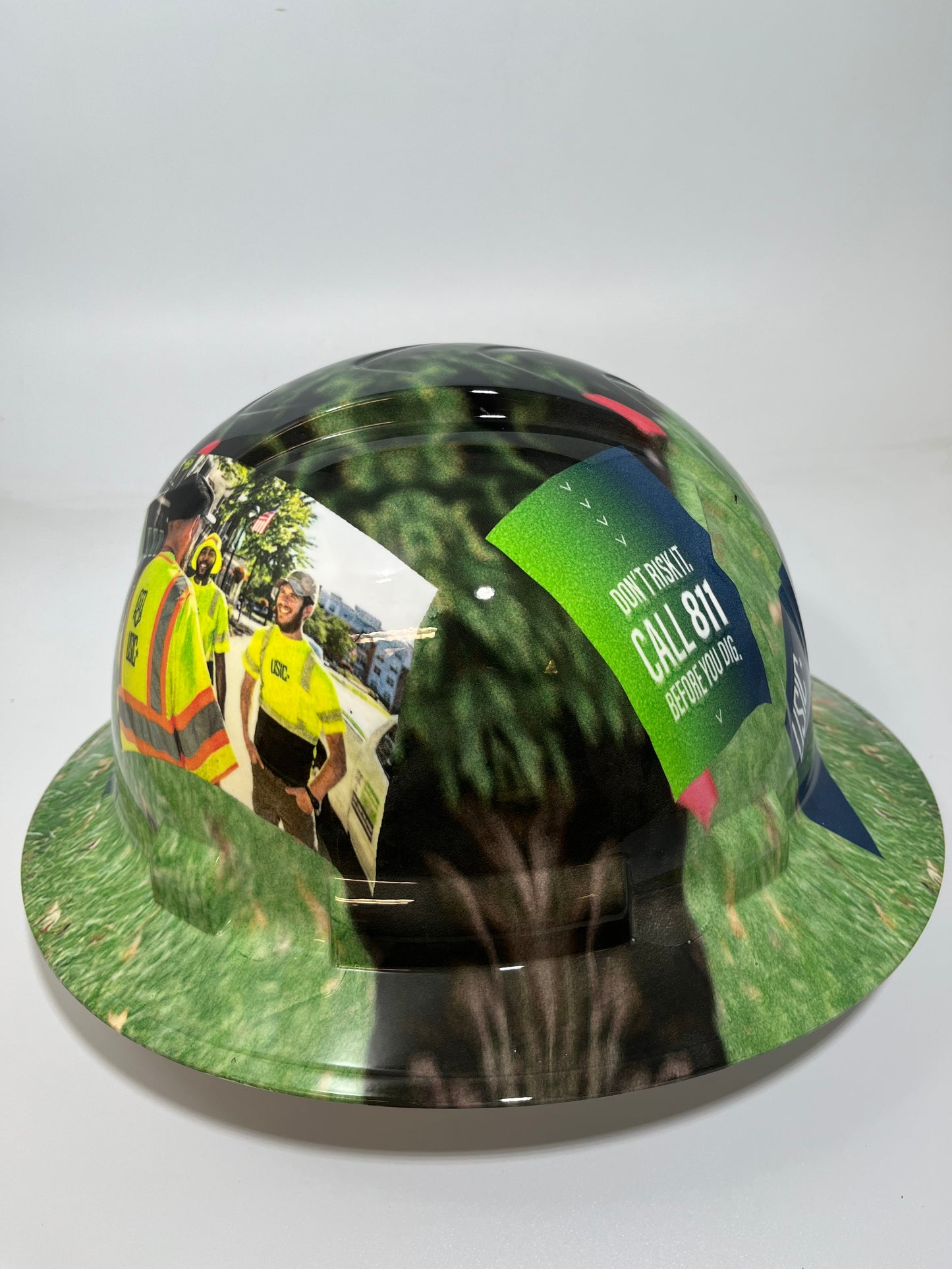 Full Brim Hard Hat Hydro Dipped USIC Star Week