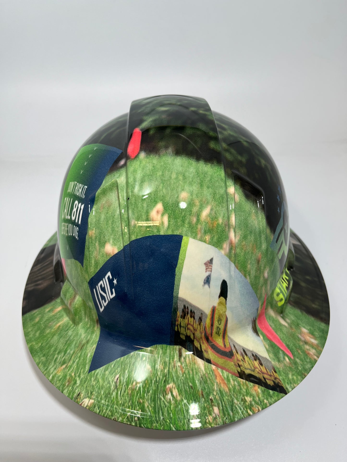 Full Brim Hard Hat Hydro Dipped USIC Star Week