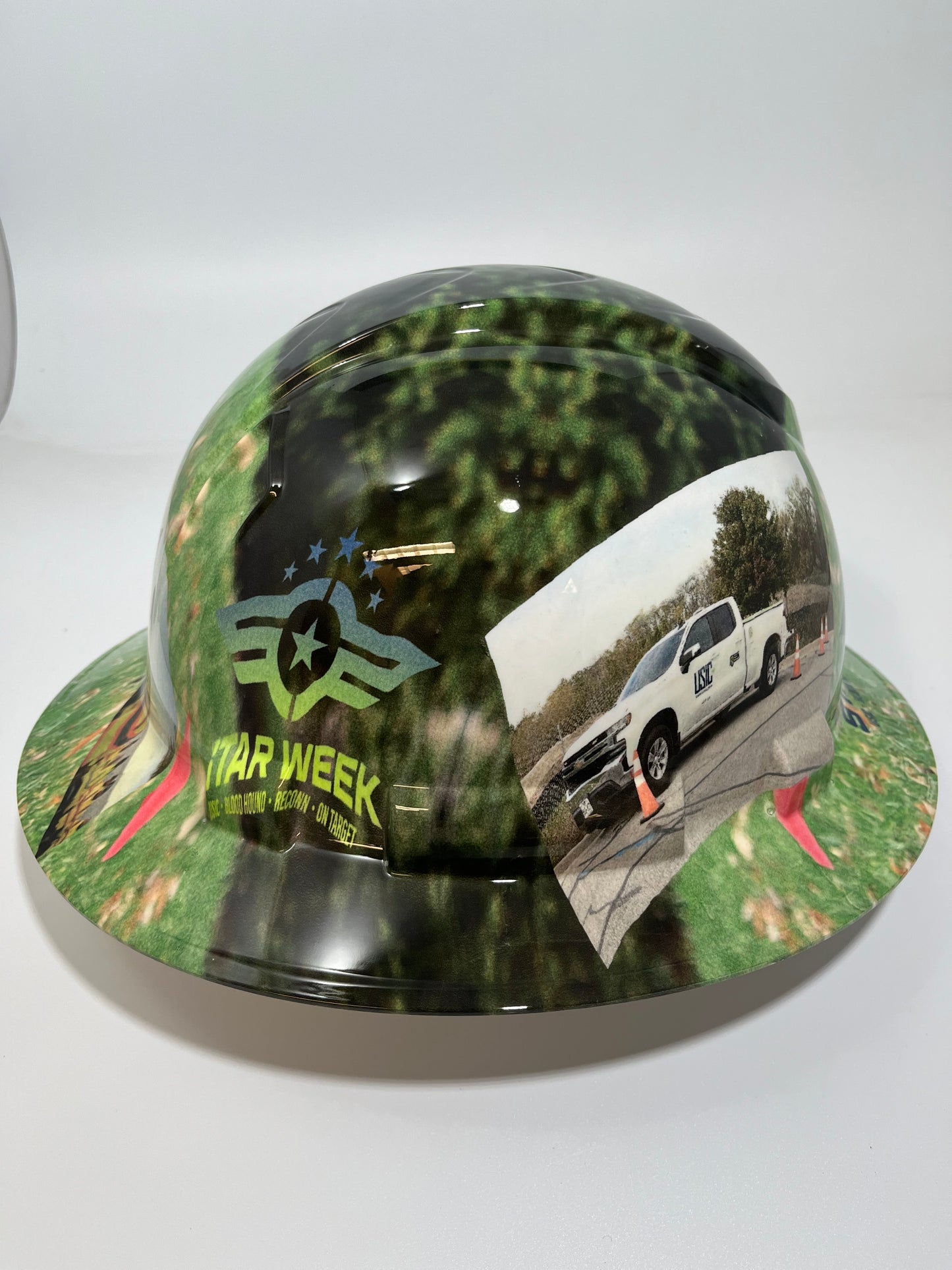 Full Brim Hard Hat Hydro Dipped USIC Star Week