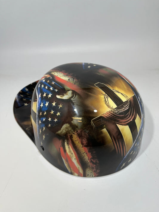 Baseball Cap Style Motorcycle Helmet CHRISTIAN REVEALED