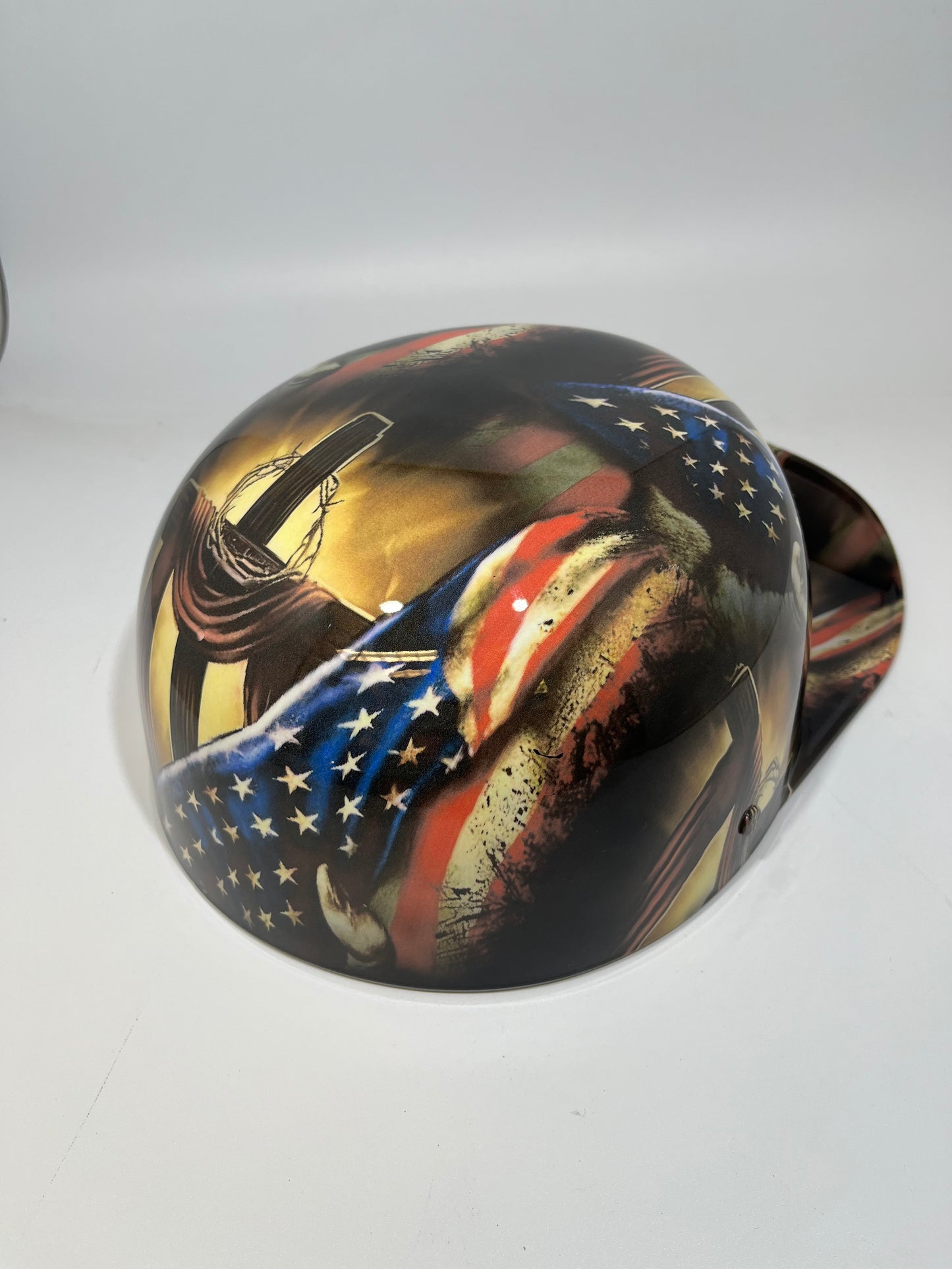 Baseball Cap Style Motorcycle Helmet CHRISTIAN REVEALED