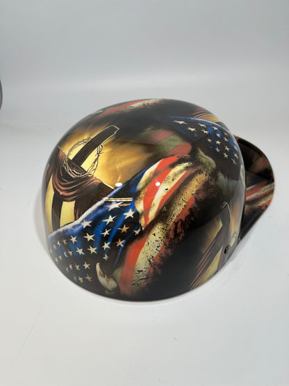 Baseball Cap Style Motorcycle Helmet CHRISTIAN REVEALED