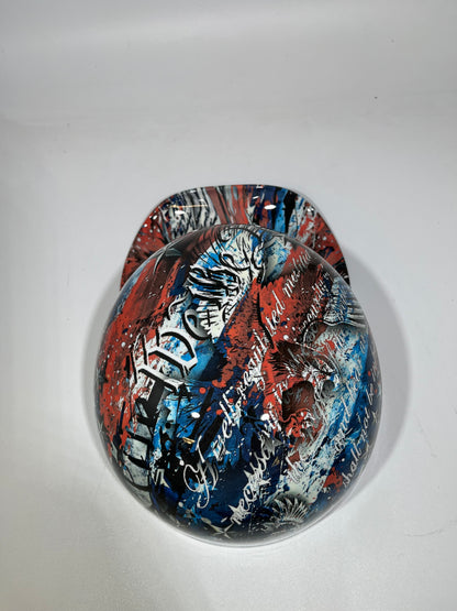 Baseball Cap Style Motorcycle Helmet SICK WE THE PEOPLE 2A
