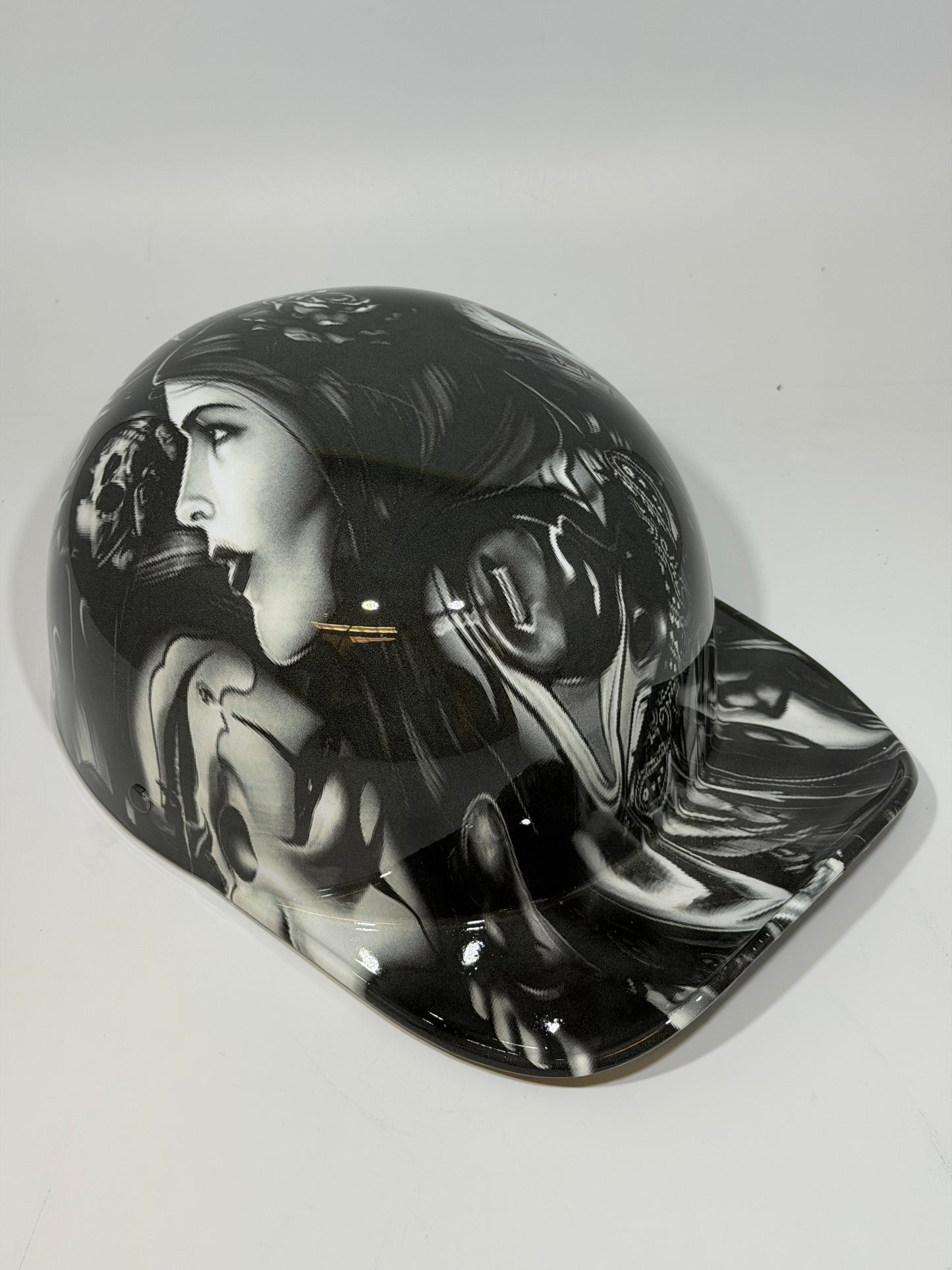 Baseball Cap Style Motorcycle Helmet DAY OF THE DEAD GIRLS