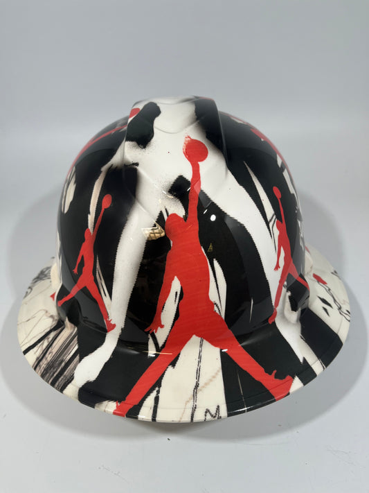 Full Brim Hard Hat Hydro Dipped Jordan
