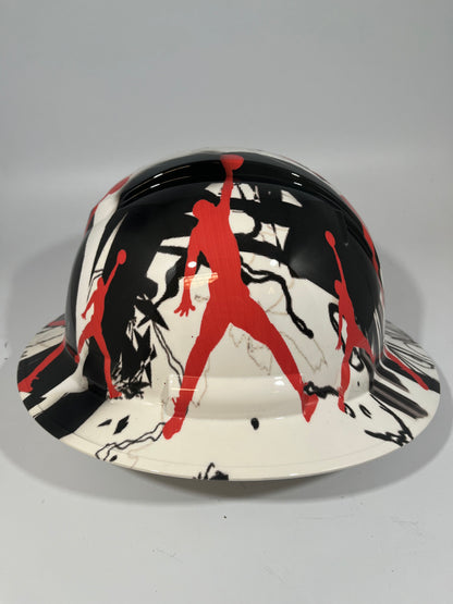 Full Brim Hard Hat Hydro Dipped Jordan