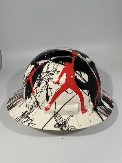 Full Brim Hard Hat Hydro Dipped Jordan