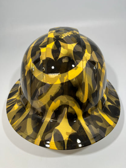 PITTSBURG STEELERS CAMO Full Brim Hard Hat