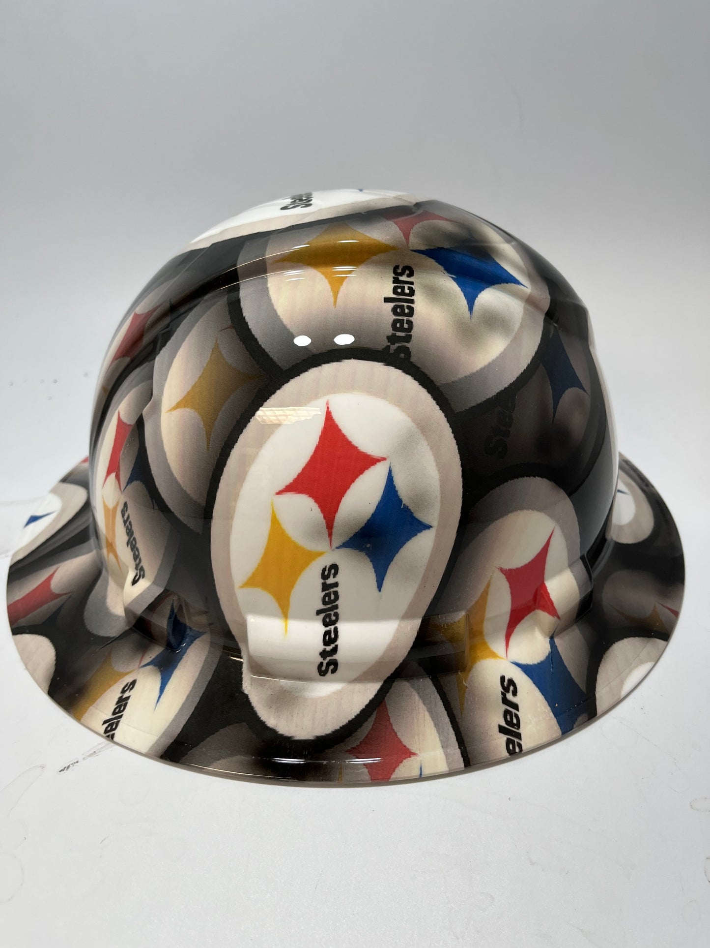 Badass hard hat with a Hydro dipped team design 