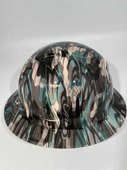 Full Brim Hard Hat Hydro Dipped Philadelphia Eagles Camo