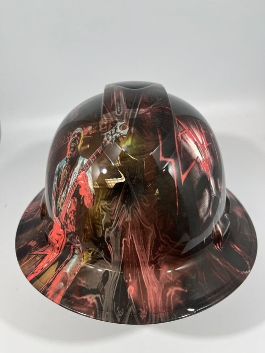 Full Brim Hard Hat Hydro Dipped Slayer