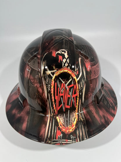 Full Brim Hard Hat Hydro Dipped Slayer