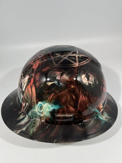 Full Brim Hard Hat Hydro Dipped Slipknot