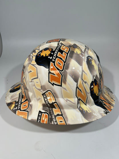 Full Brim Hard Hat Hydro Dipped Tennessee Vols