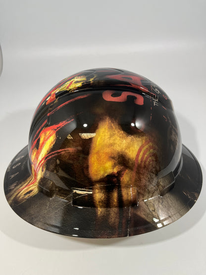 Full Brim Hard Hat Hydro Dipped THE GAMES OF JIGSAW SAW
