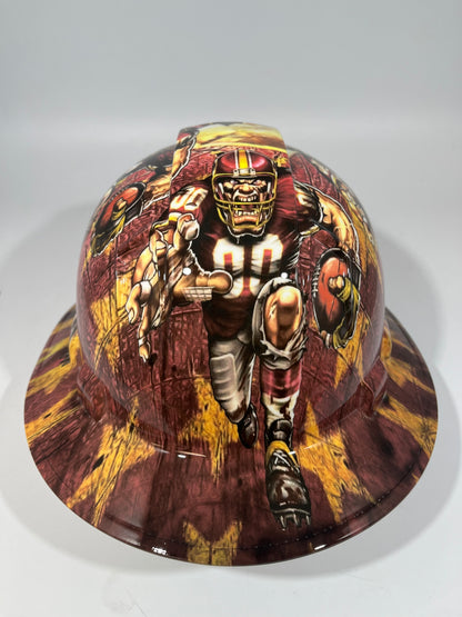 Full Brim Hard Hat Hydro Dipped WASHINGTON COMMANDERS