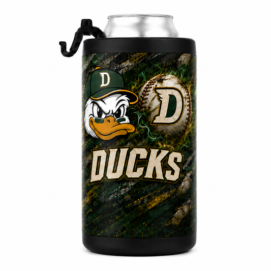 Ducks Baseball 4-in-1 team can koozie