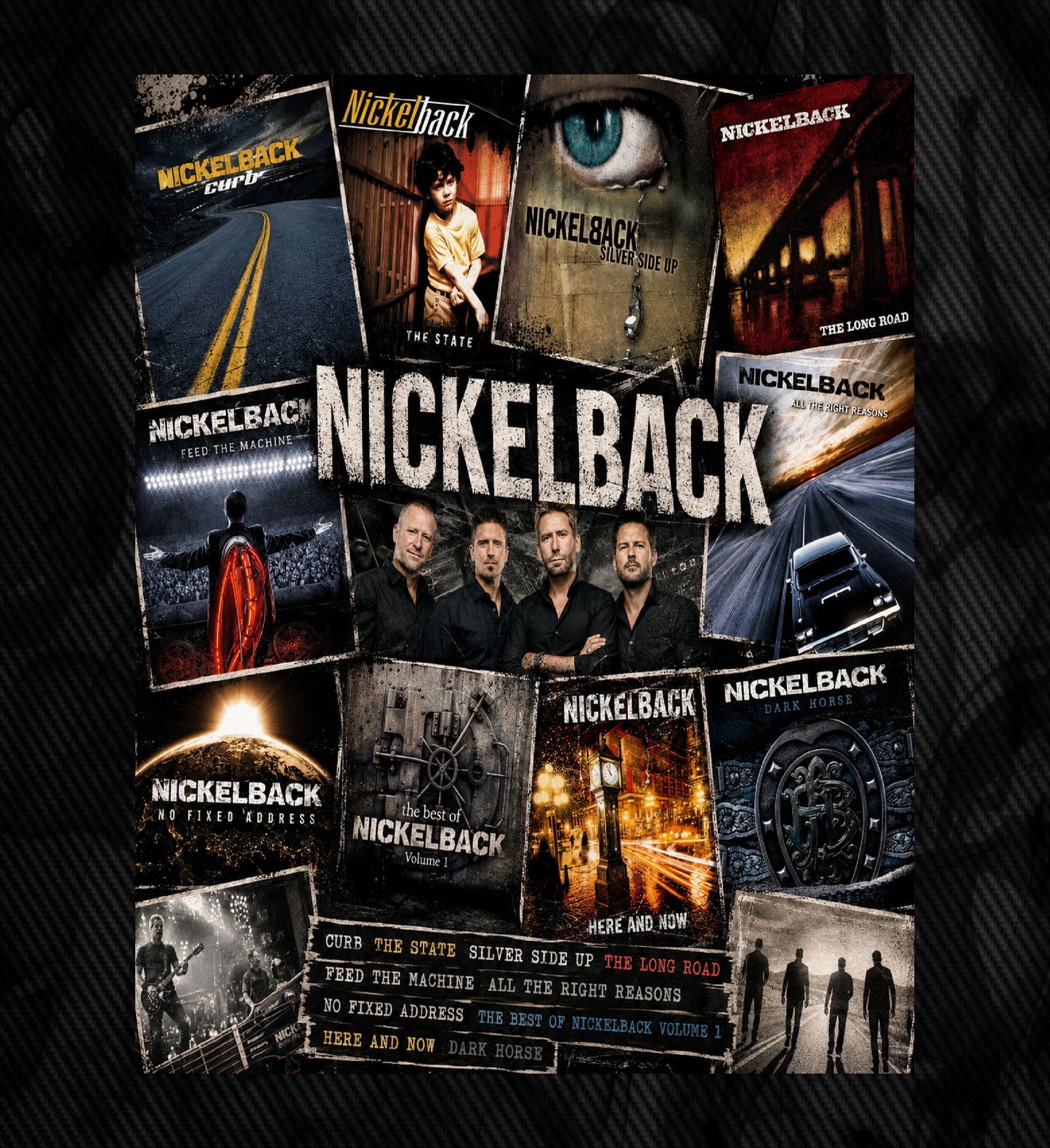 NICKELBACK Full Brim Hard Hat