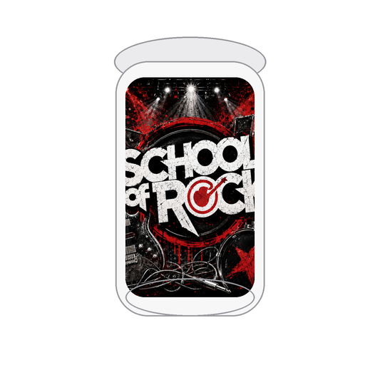 School of Rock 20oz fundraiser tumbler
