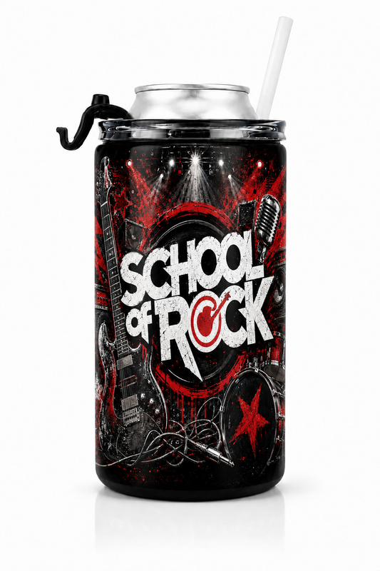 School of Rock Northern Kentucky 4-in-1 fundraiser can koozie