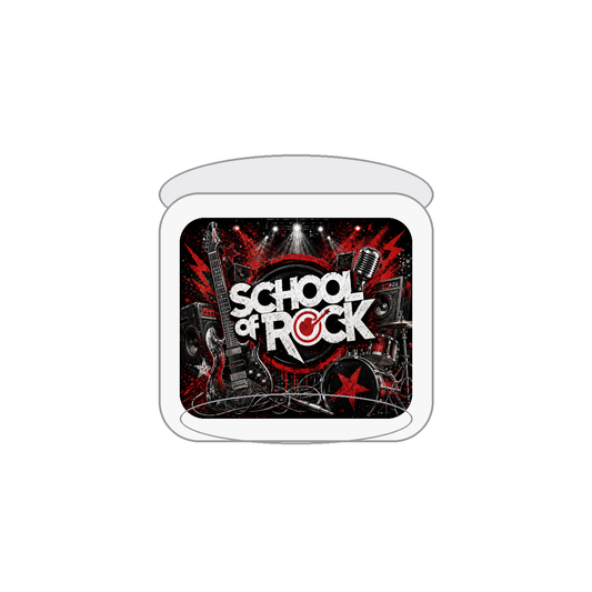 School of Rock 4-in-1 fundraiser can koozie