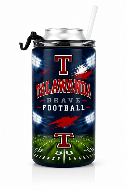 Talawanda Brave Football 4-in-1 can cooler