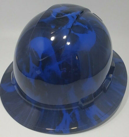 Bad ass hardhat with a hydro dipped skull design